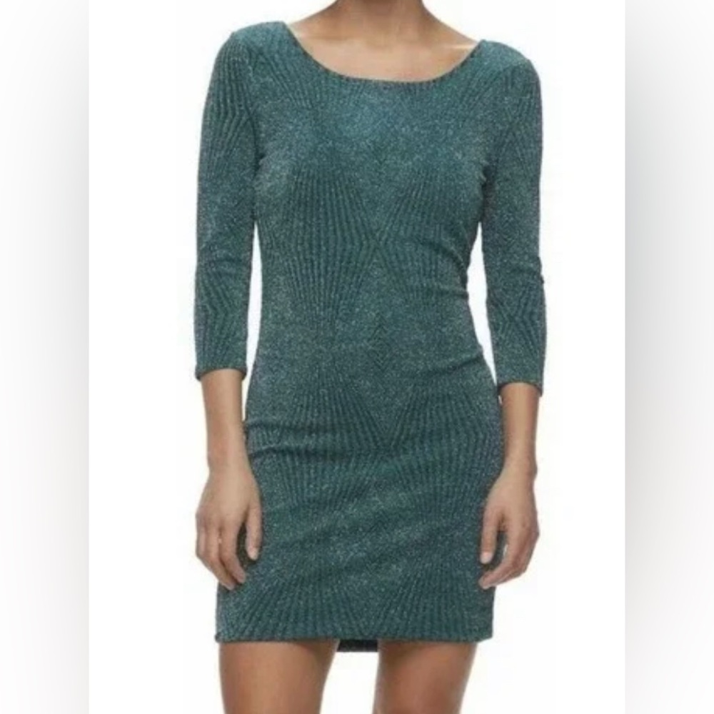 Green Trixxi Bodycon Sparkle Dress